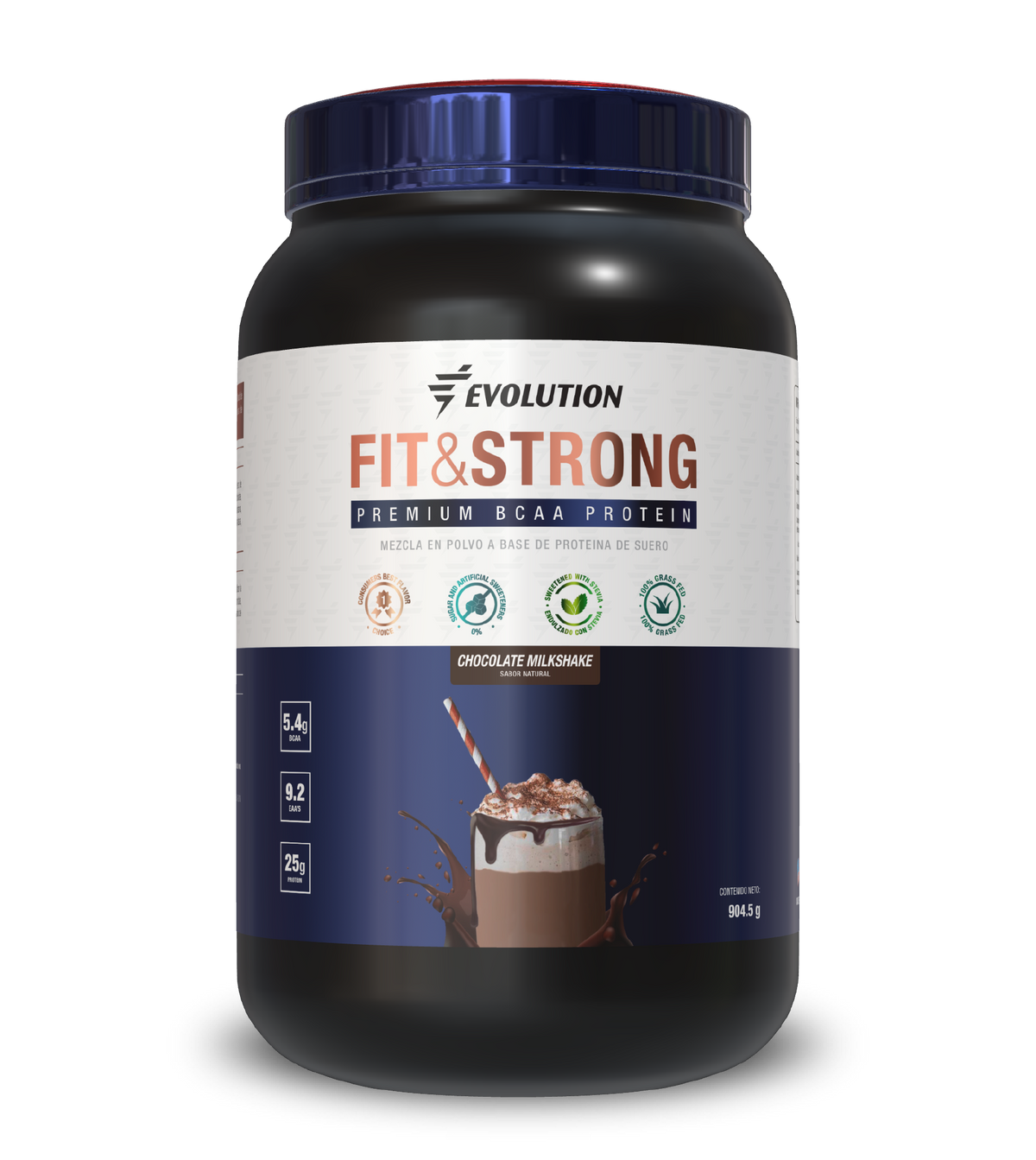 Evolution Fit Strong FIT & STRONG CHOCOLATE - PROTEÍNA GRASS FED DESLACTOSADA ULTRAFILTRADA ...